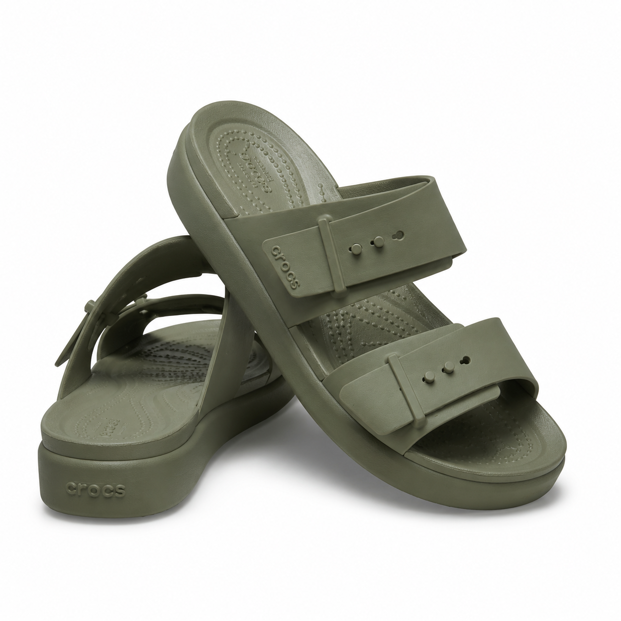 Brooklyn Buckle Low Low Wedge