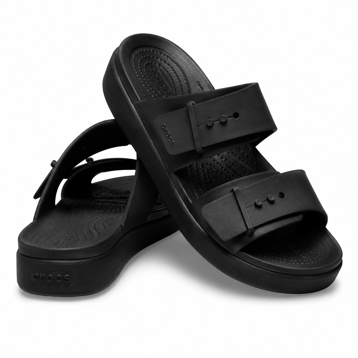 Brooklyn Buckle Low Low Wedge